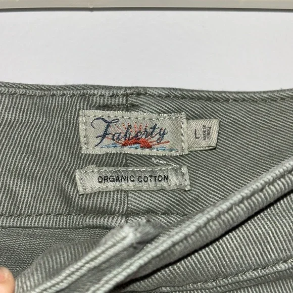 Classic Faherty Utility Jean Mini Skirt Sage Green Women's - Picture 2 of 3